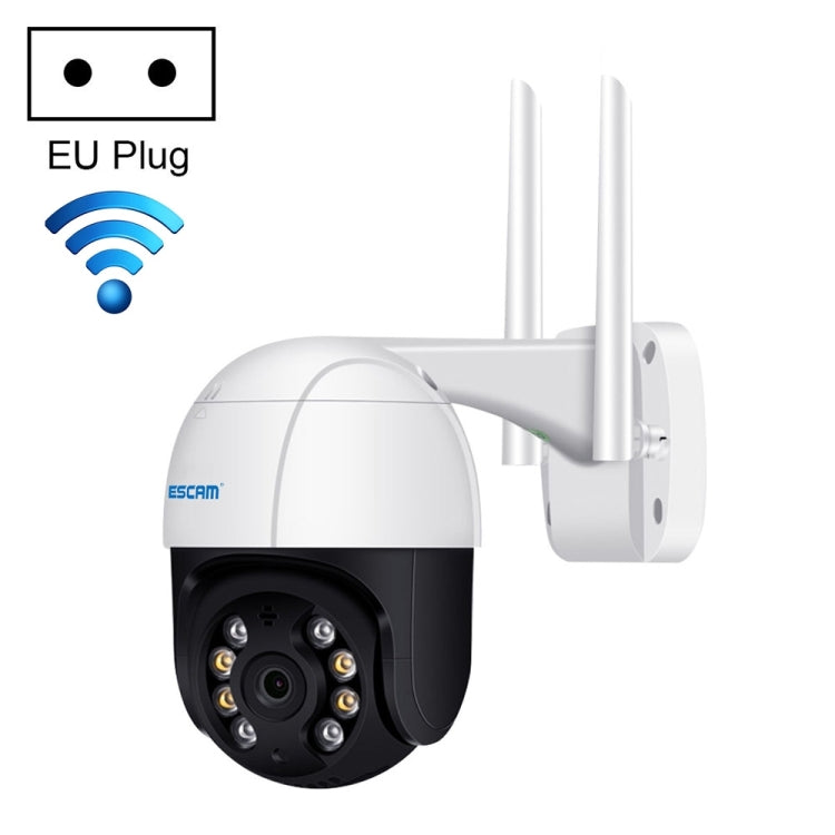 ESCAM QF218 1080P Pan / Tilt AI Humanoid Detection IP66 Waterproof WiFi IP Camera, Support ONVIF / Night Vision / TF Card / Two-way Audio, US Plug, NC1228AU, NC1228EU, NC1228UK, NC1228US ESCAM QF218 1080P Pan / Tilt AI Humanoid Detection IP66 Waterproof WiFi IP Camera, Support ONVIF / Night Vision / TF Card / Two-way Audio, US Plug, NC1228AU, NC1228EU, NC1228UK, NC1228US